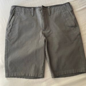 Express gray slim fit shorts size 30